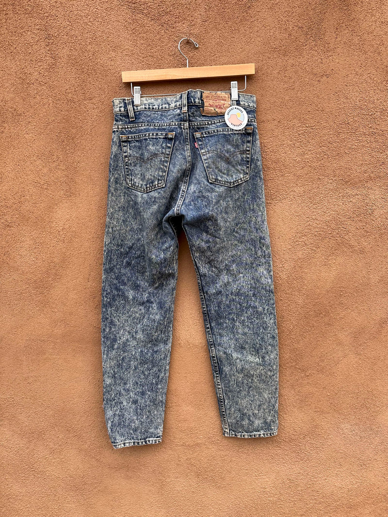 Levi's 505 Acid Wash Jeans Made in USA