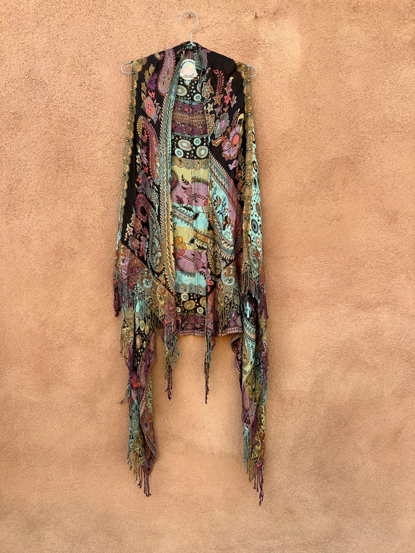 Long Fringe Hippie Vest