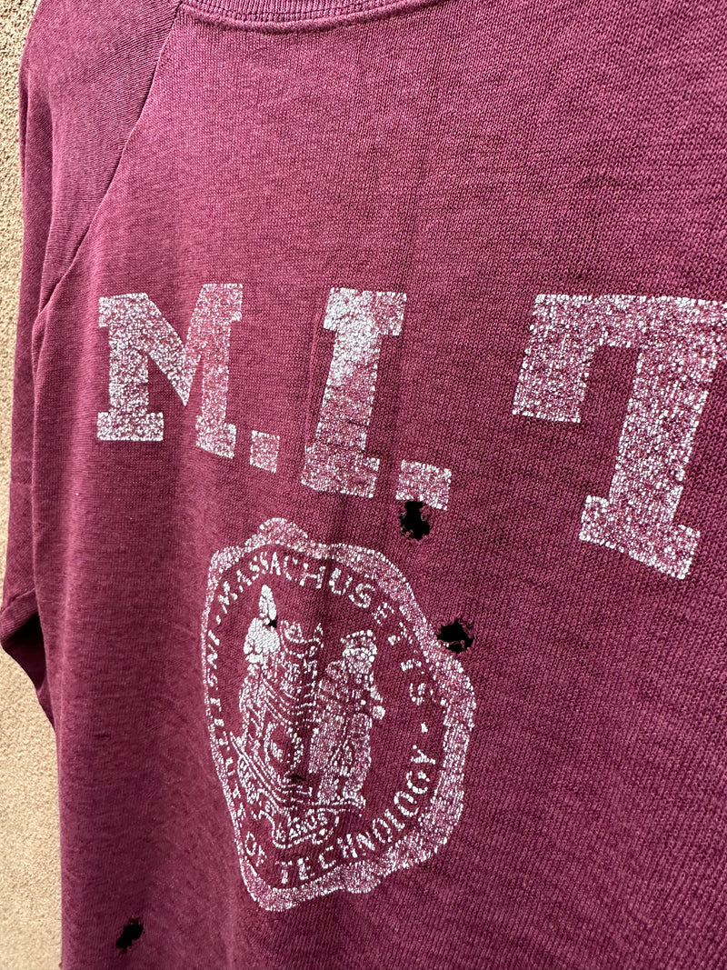 80's Lived In and Loved M.I.T. Sweatshirt by Champion