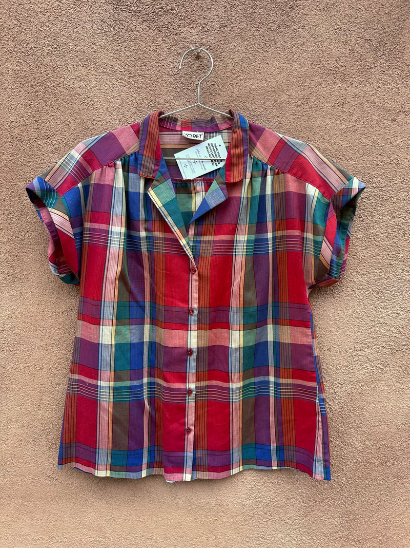 Koret Plaid Blouse