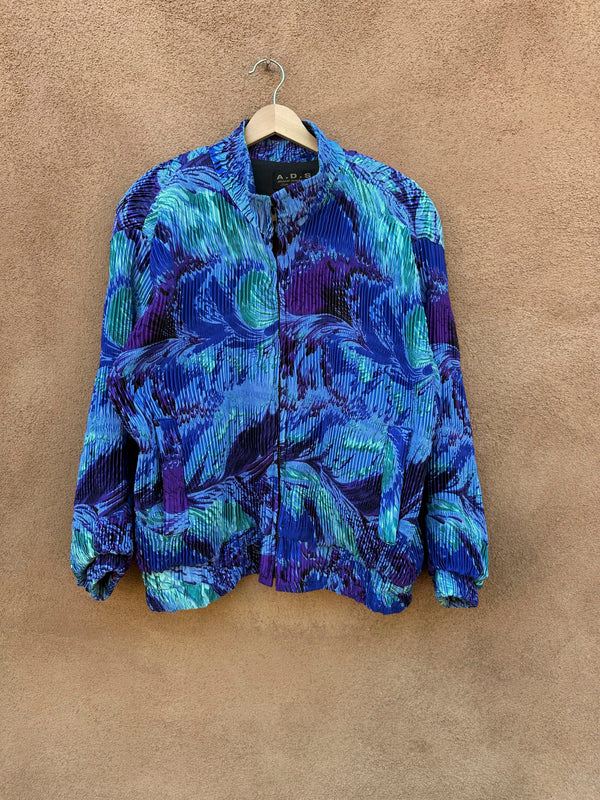Accordion Pleated Bomber by A.D.S. San Francisco