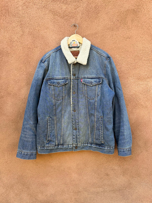 Levi's Sherpa Denim Jacket XL