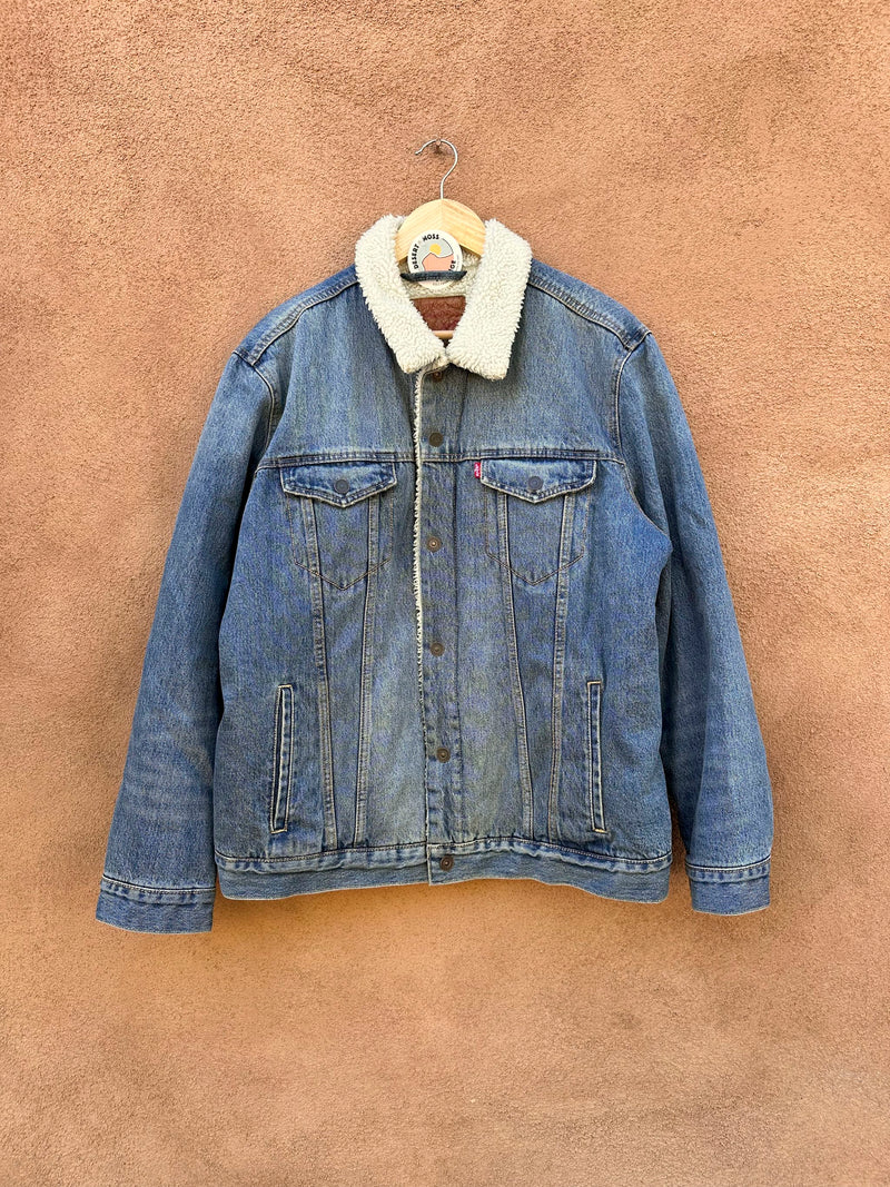 Levi's Sherpa Denim Jacket XL