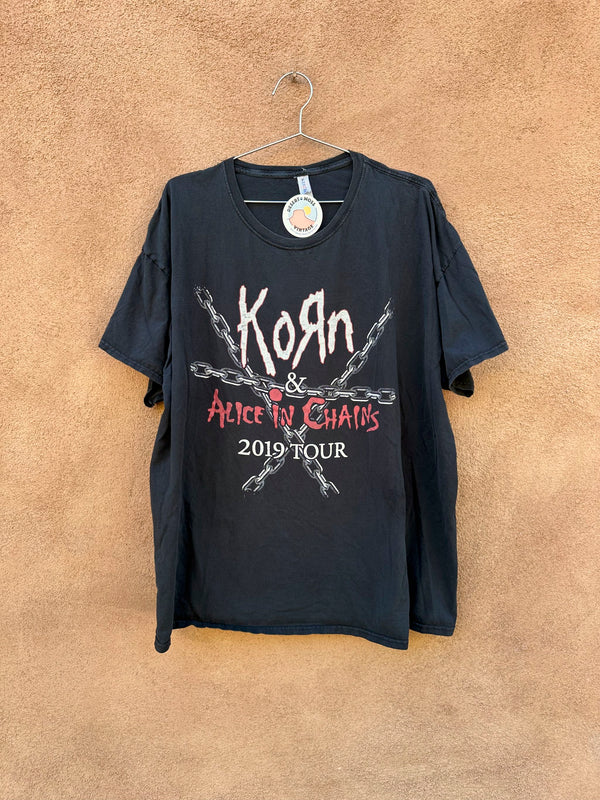 Korn Alice & Chains 2019 Tour Tee