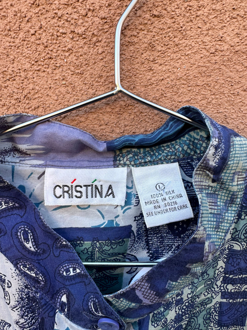 Silk Blouse by Cristina