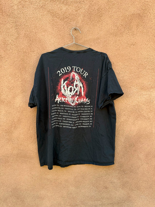 Korn Alice & Chains 2019 Tour Tee