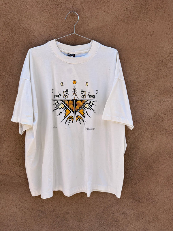 1994 George Toya Kokopelli Pueblo Offering T-shirt