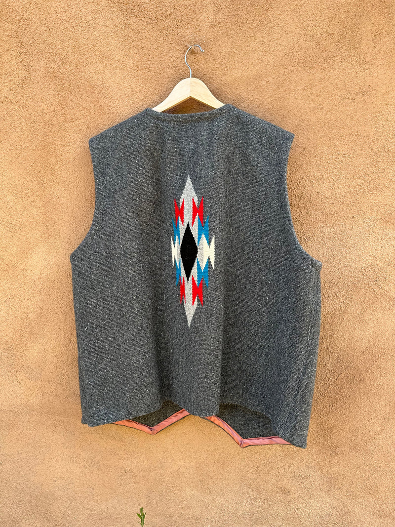 Gray Ortegas Chimayo Wool Vest