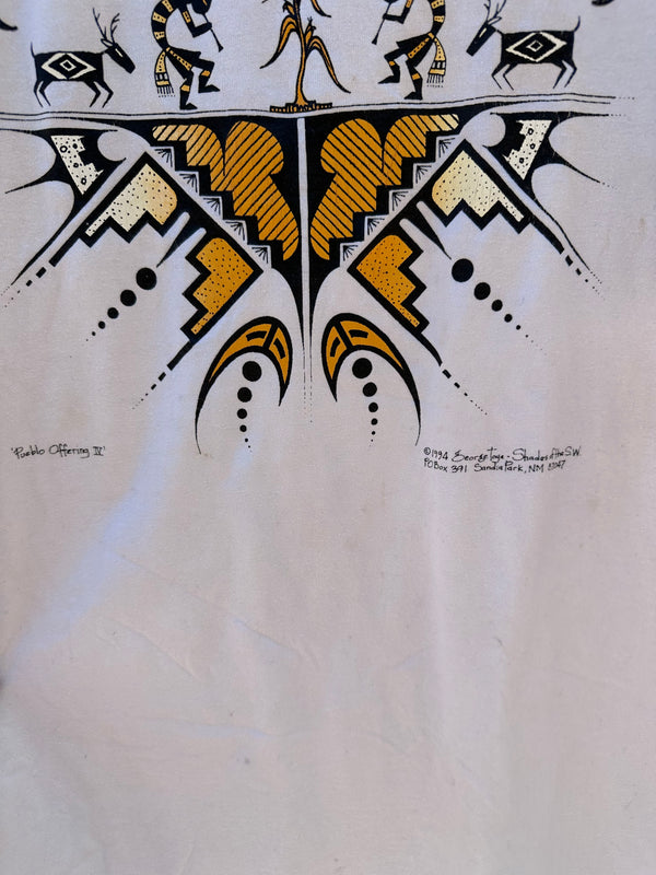 1994 George Toya Kokopelli Pueblo Offering T-shirt