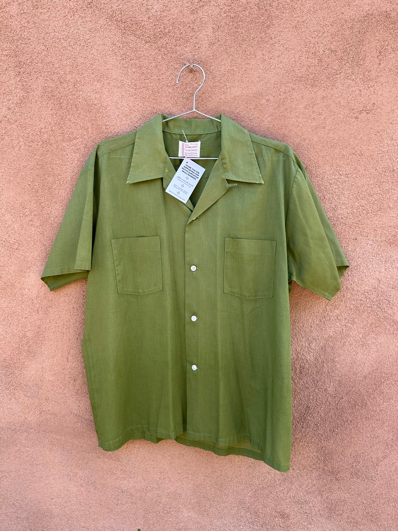 1950's Penney's Towncraft Loop Collar Shirt