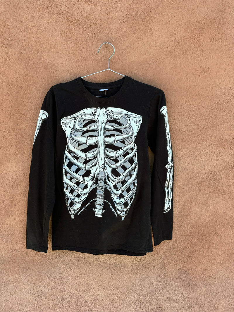 Long Sleeve Skeleton T-shirt