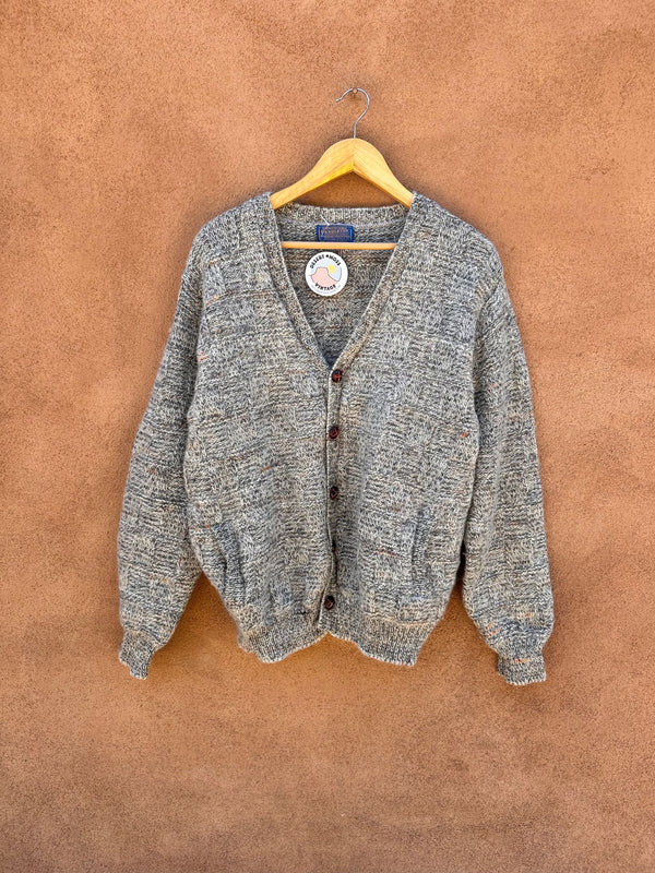 Confetti Gray Pendleton Wool Cardigan