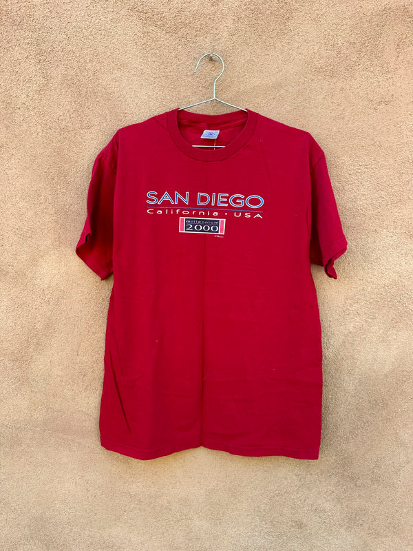 San Diego California Millennium 2000 T-shirt