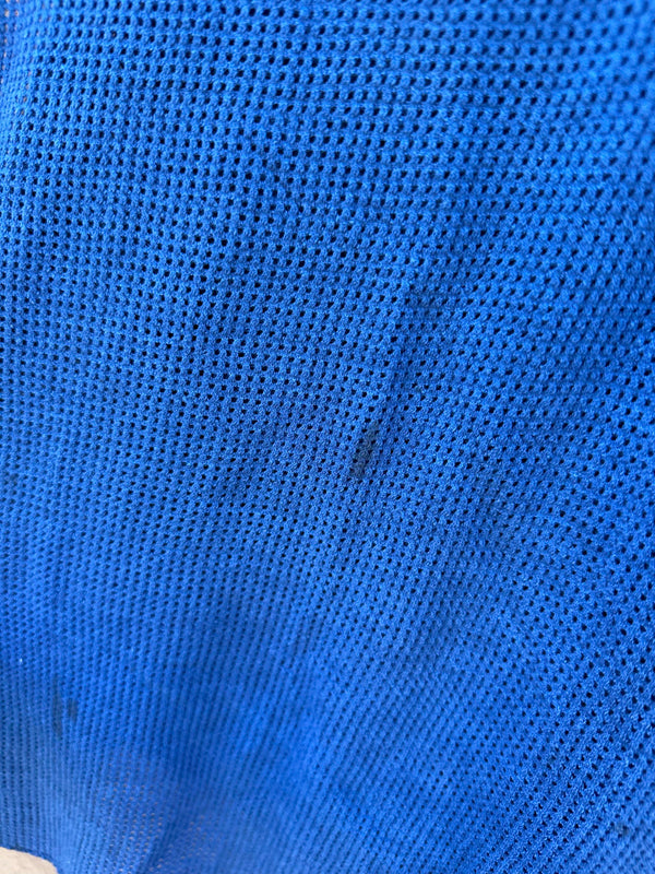 70's Blue Cropped Tank Top - as is