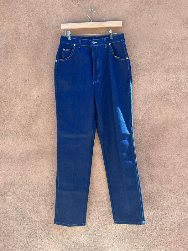 Early 80's Dark Wash Black Label LEE Jeans - 16L W: 30