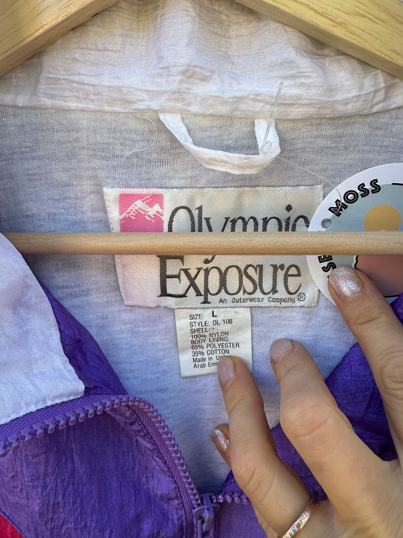 Olympic Exposure Satin Track Jacket