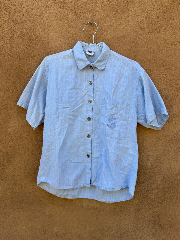 Cotton Castle Blouse with Western Buttons
