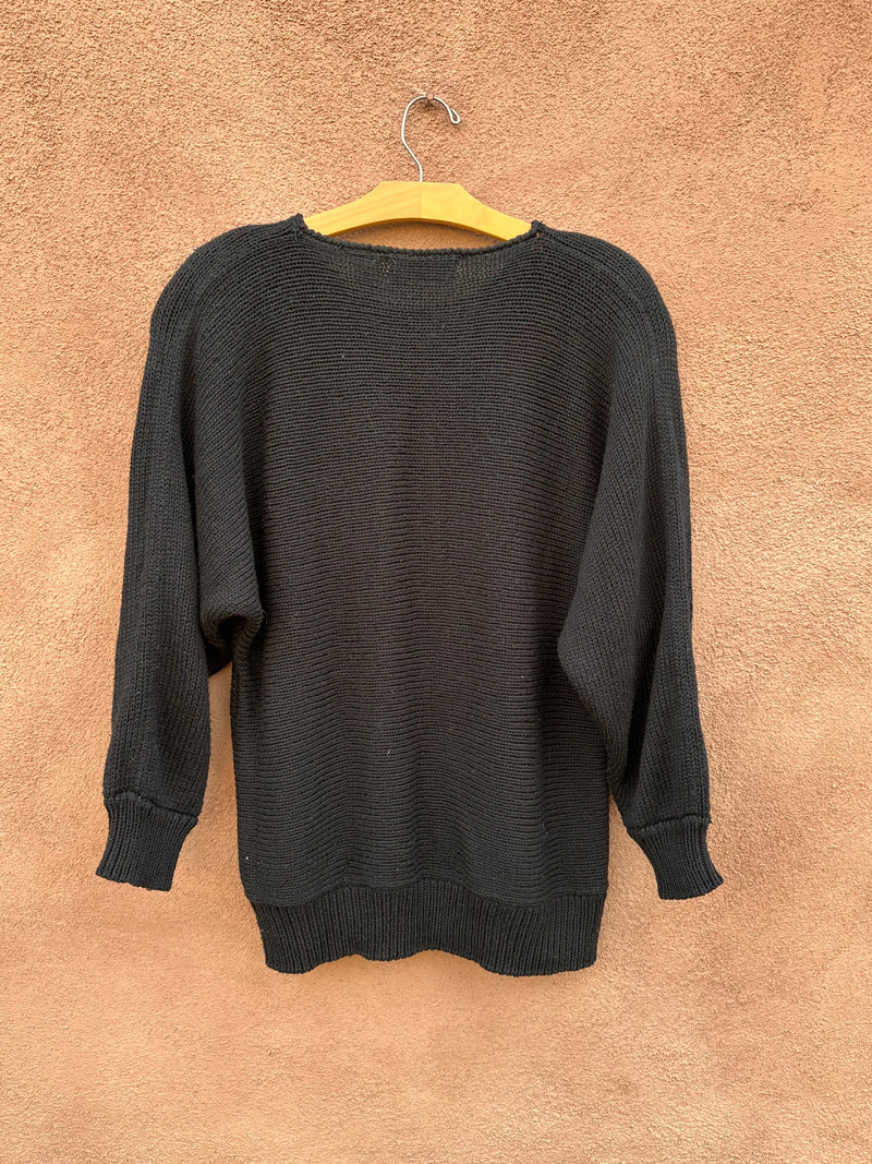Alan Menchel Rhinestone Sweater