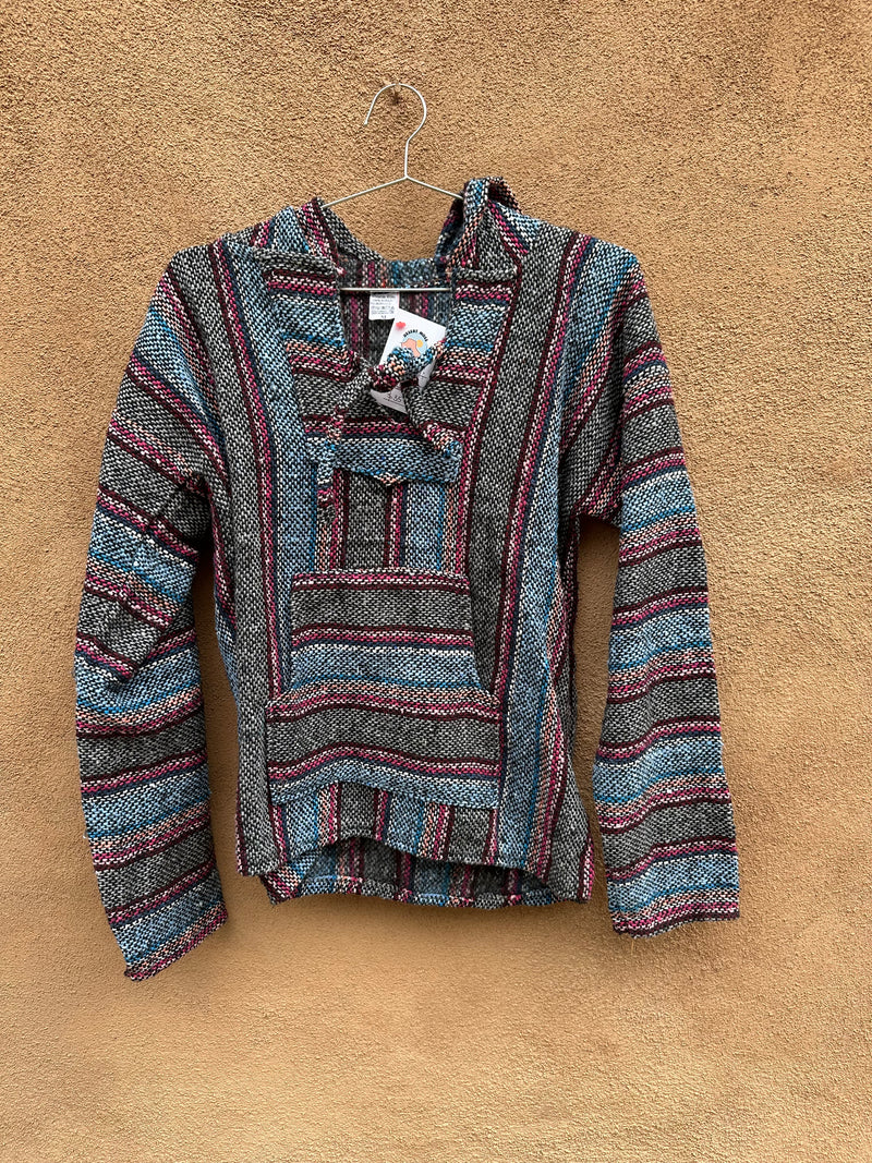 Pastels w/Gray and Black Baja Stoner Hoodie