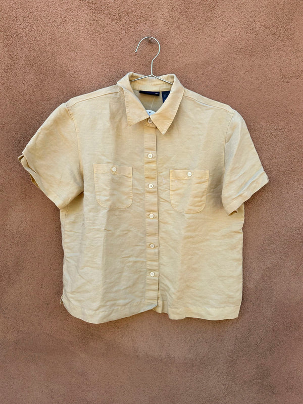 Crazy Horse Ramie Blend Blouse