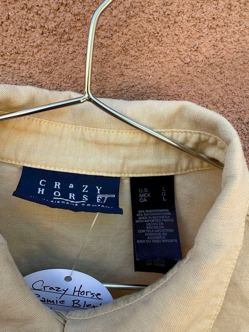 Crazy Horse Ramie Blend Blouse