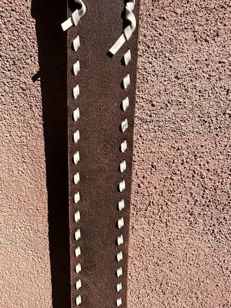 Tooled Leather Belt “Cleve” 26-30