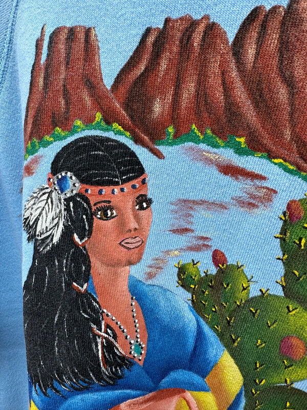 80's Handpainted Maiden Sweatshirt