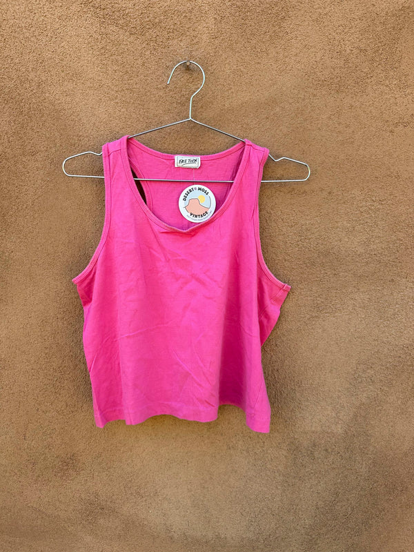80's Pink Tank Top - Fast Turn