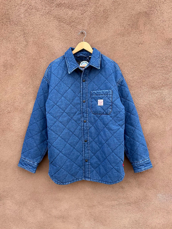 Quilted Denim Levi's Workwear Jacket - Med