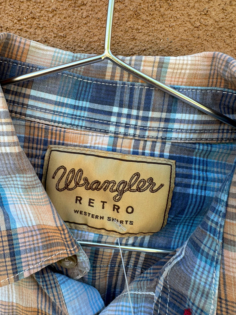 Wrangler Retro Shirt - as is (snap)