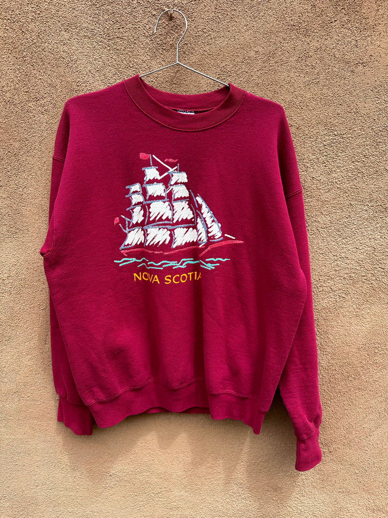 Nova Scotia Clipper Ship Sweatshirt