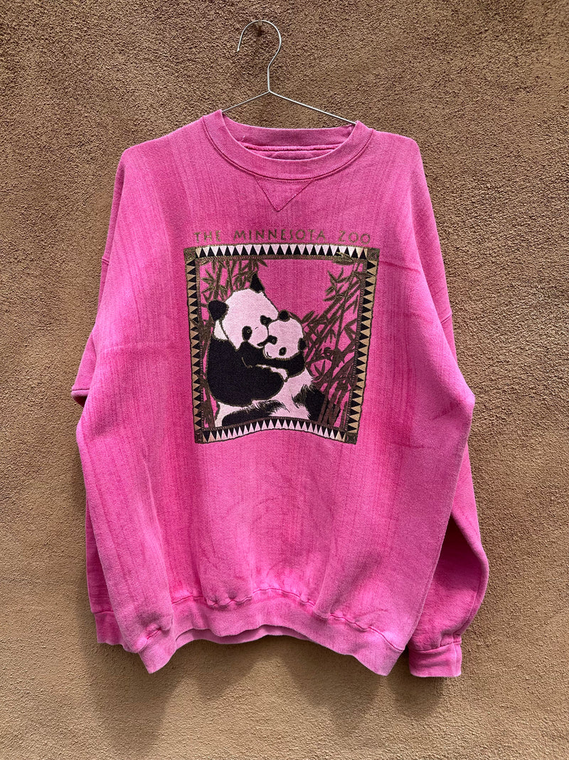 Pink Panda Minnesota Zoo Sweatshirt