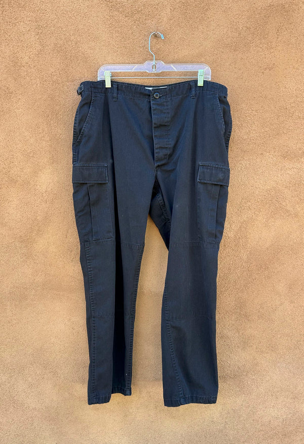 Faded Black Propeller Cargo Pants, 38