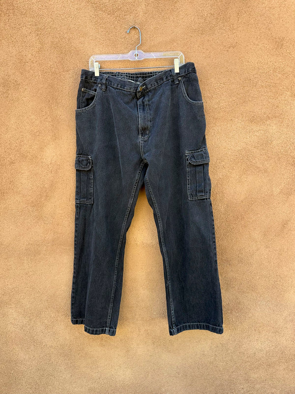 Duke Haband Cargo Denim Jeans 36 x 29