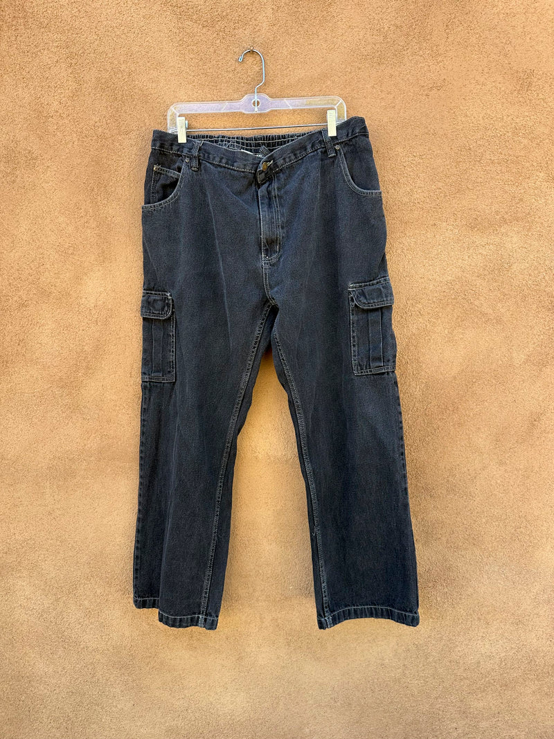 Duke Haband Cargo Denim Jeans 36 x 29