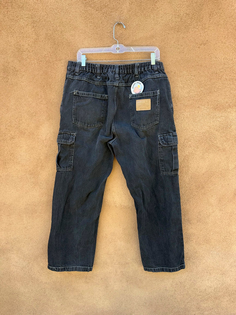 Duke Haband Cargo Denim Jeans 36 x 29