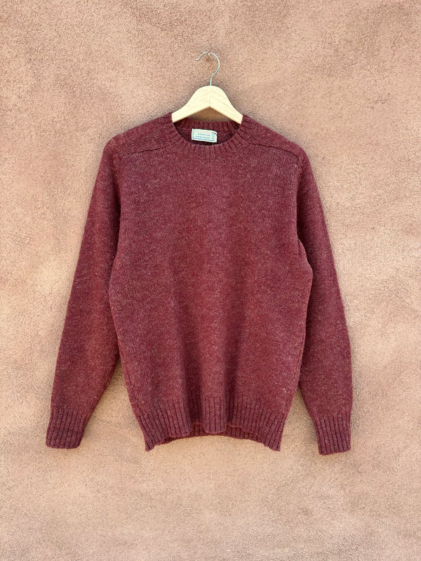 Braemar International Shetland Wool Sweater