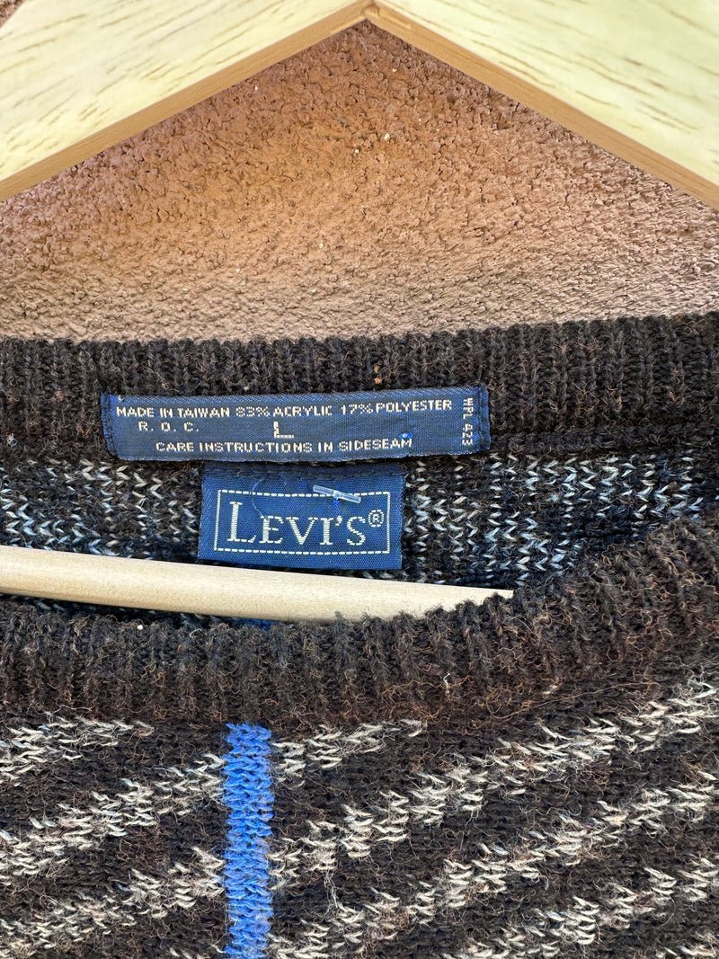 1980's Levi's Striped Sweater