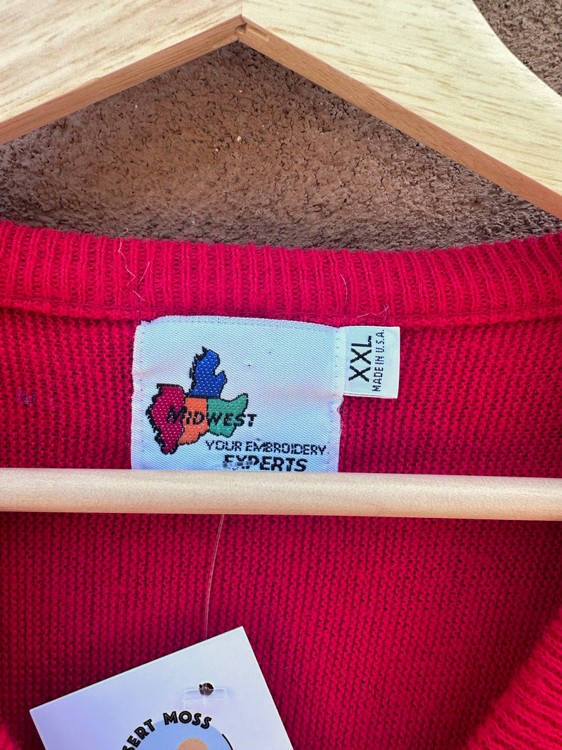 New Mexico Lobos Acrylic Sweater