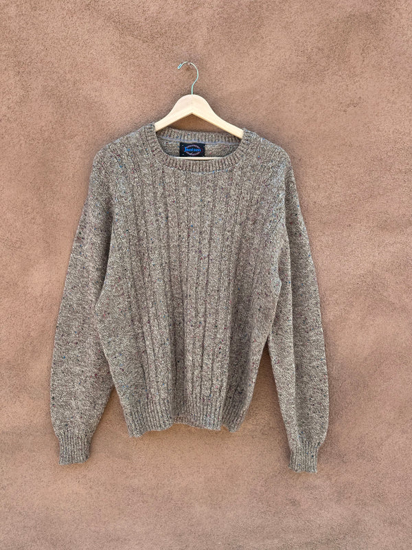 Fisherman Knit Confetti Wool Jantzen Sweater