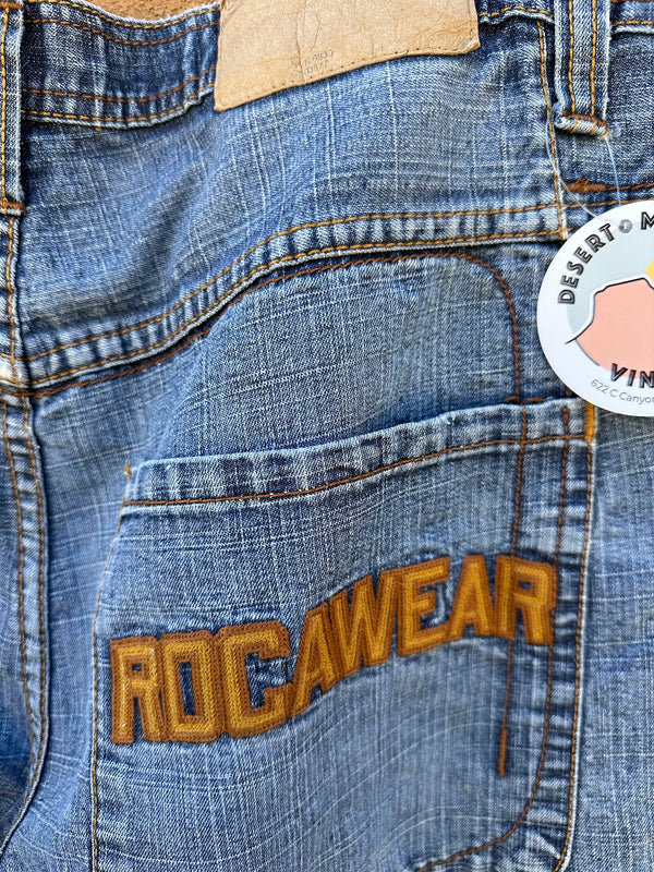 Thrashed Y2K Rocawear Jeans, 36