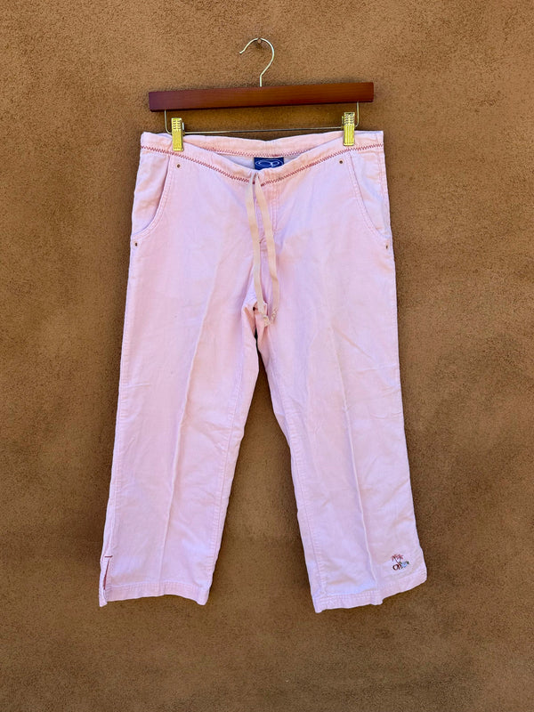 Pink Ocean Pacific Corduroy Pants - small