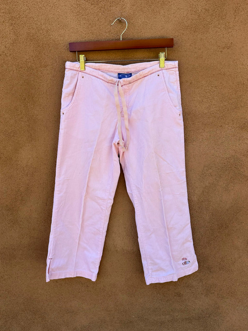 Pink Ocean Pacific Corduroy Pants - small