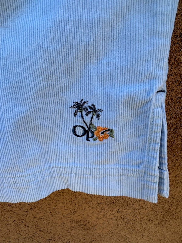 Sky Blue Ocean Pacific Corduroy Pants - small
