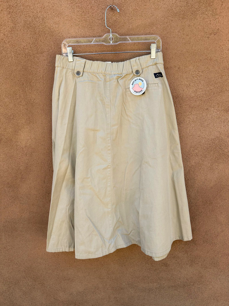 Tamaridge Novis Cotton Canvas Skirt - 14 - as is