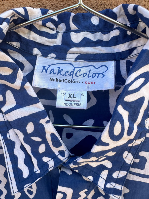 Naked Colors Blue Tiki Shirt