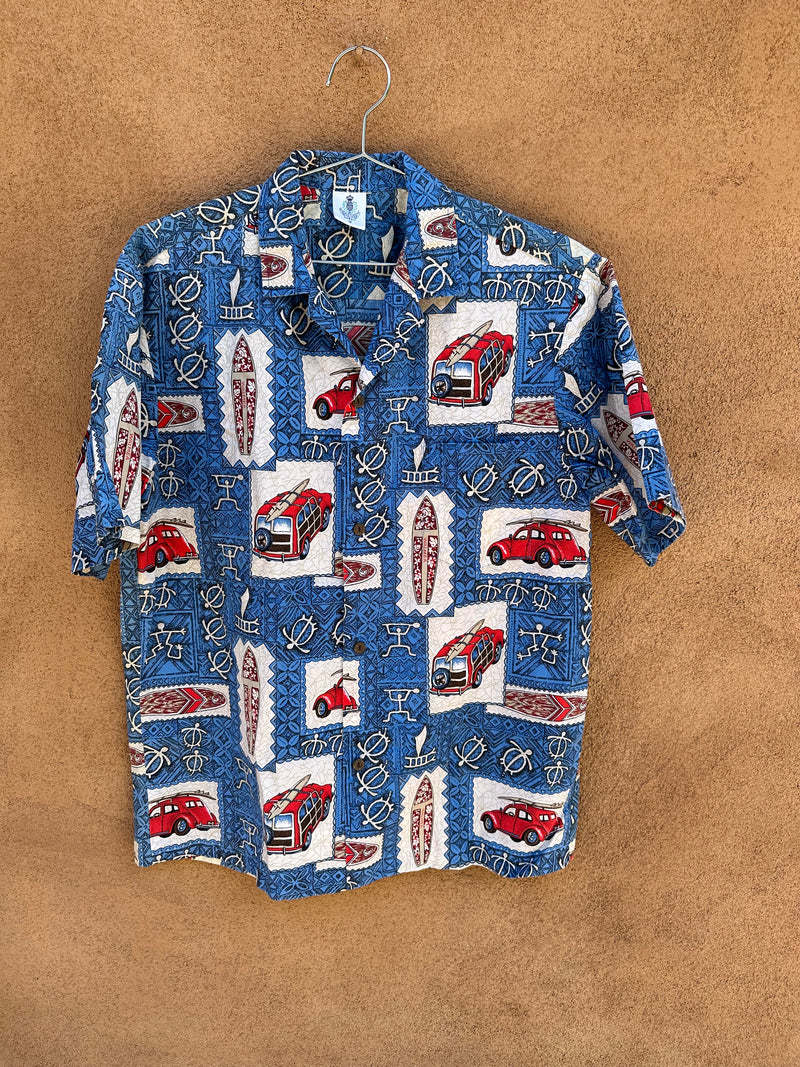 Royal Creations Island Surf Cars Shirt