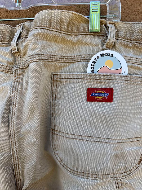 Dickies Canvas Carpenter Pants 38 x 29, as is