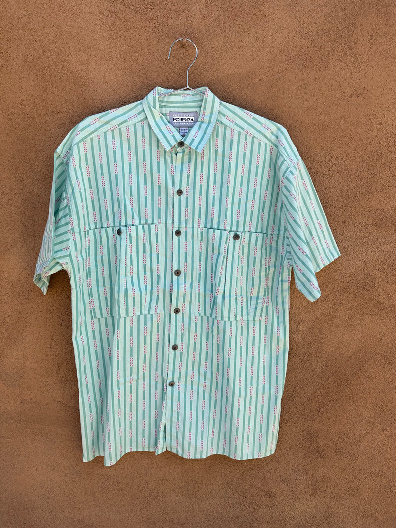 Striped Forenza Short Sleeve Shirt