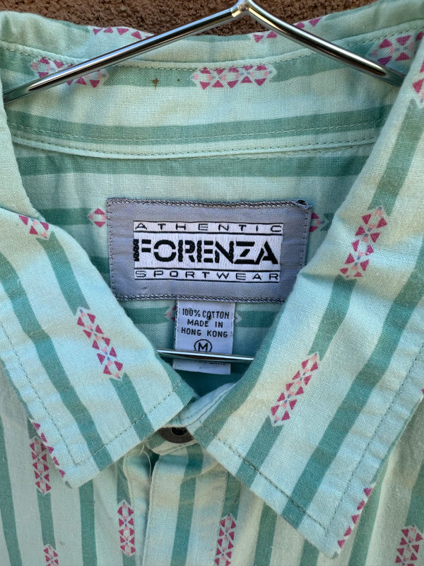 Striped Forenza Short Sleeve Shirt